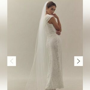 NWT - BHLDN Magdelena Cathedral Veil